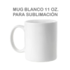 Mug Blanco 11 oz para Sublimar