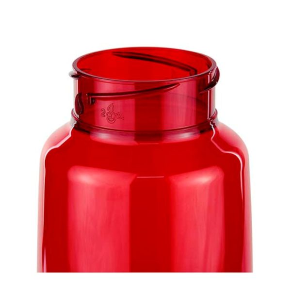 Termo Plástico Sinker 575 ml rojo detalle