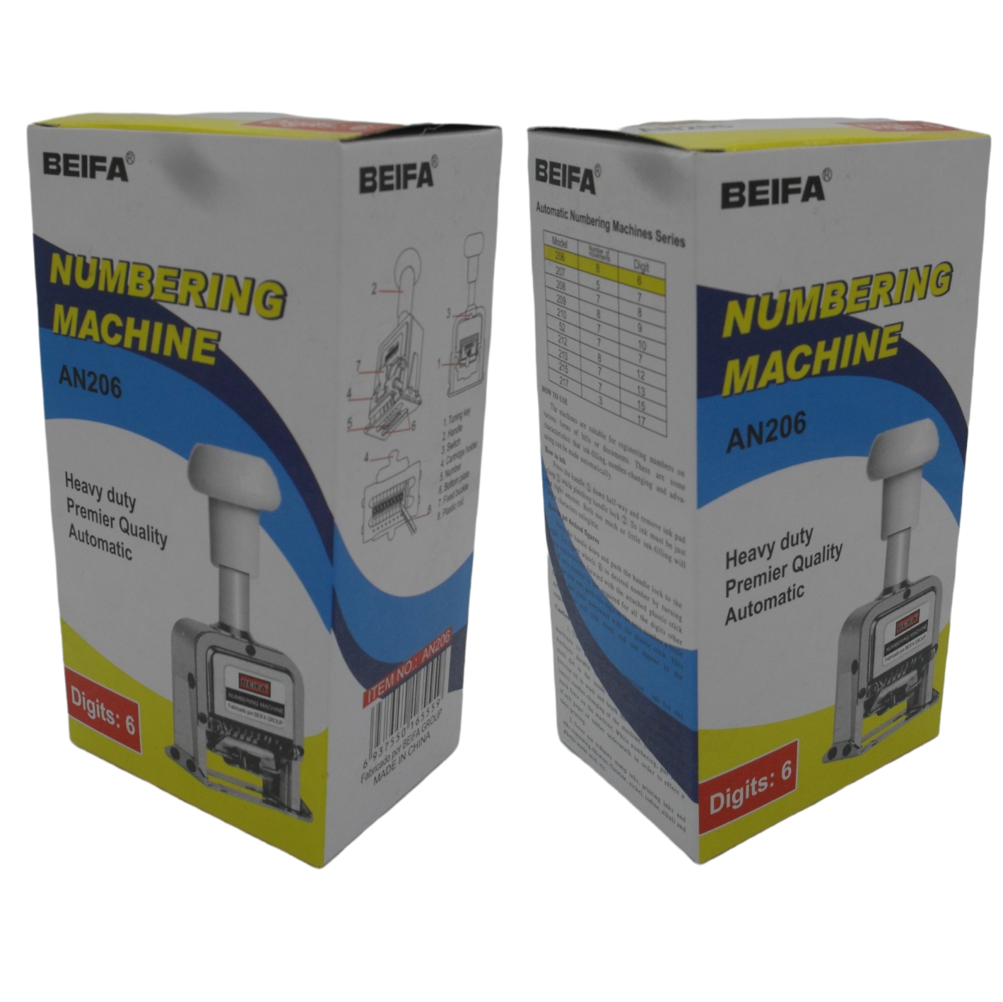 Numerador Beifa AN206 – Regalos Corporativos Bogota
